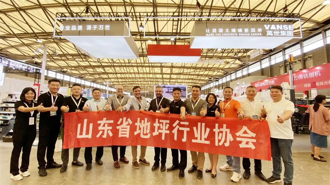 Green And Environmental Protection, Healthy Construction-VANSE Laser Leveling Machine Shines At The Asian Concrete World Expo 8 news-1081-608