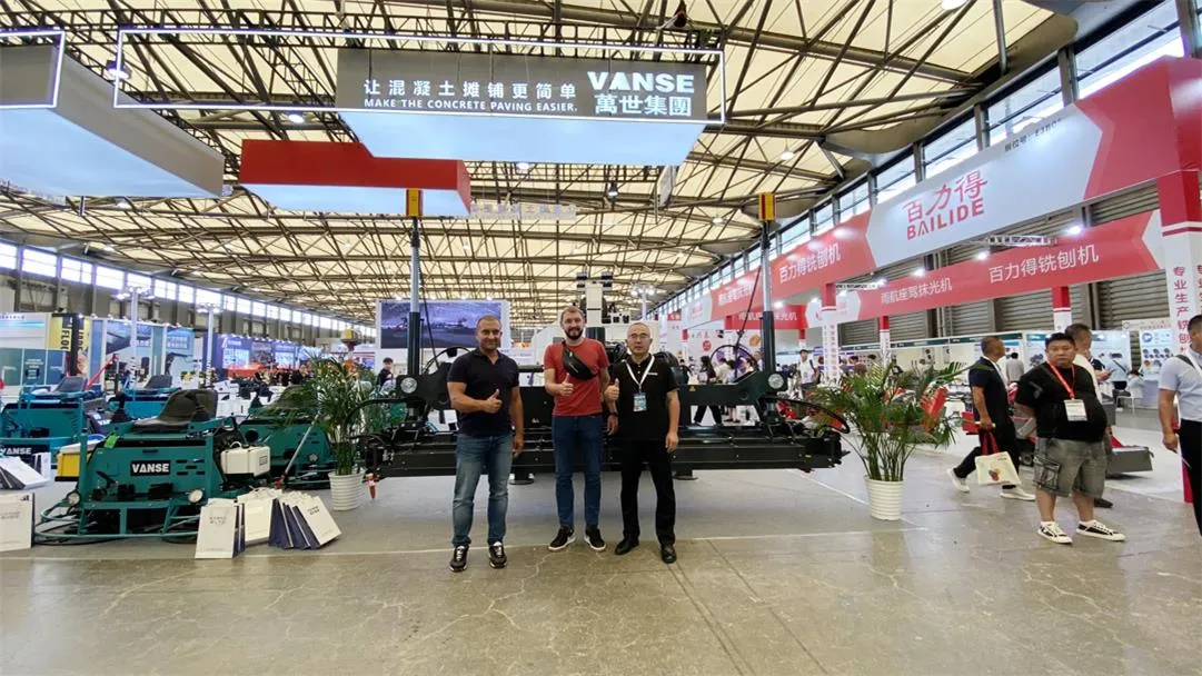 Green And Environmental Protection, Healthy Construction-VANSE Laser Leveling Machine Shines At The Asian Concrete World Expo 11 news-1081-608