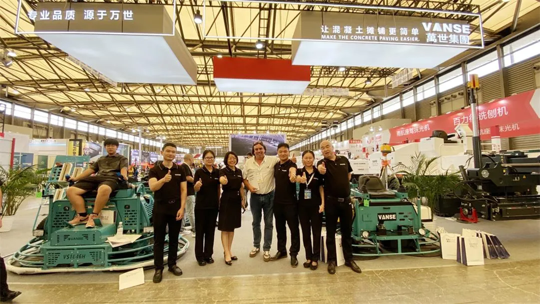 Green And Environmental Protection, Healthy Construction-VANSE Laser Leveling Machine Shines At The Asian Concrete World Expo 12 news-1081-608