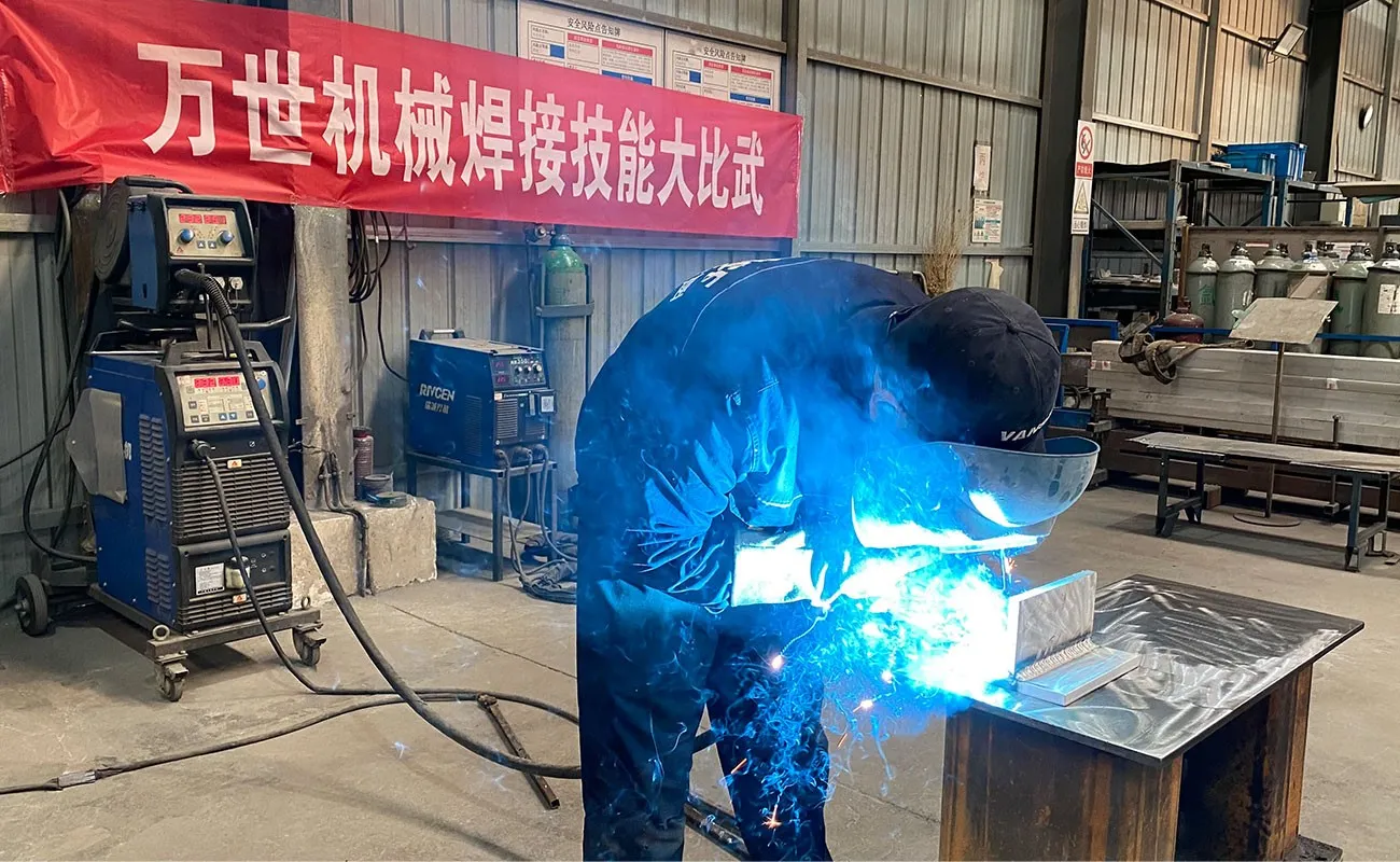 Unique Ingenuity & Sparkling Welding Sparks-VANSE Machinery Welding Skills Competition 2 news-1300-800