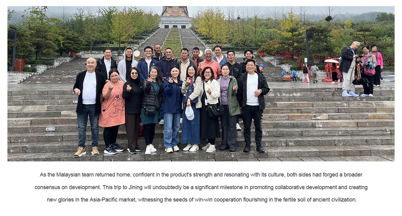 Malaysian Clients Are Visiting The Hometown Of Confucius 6 CONCRETE LASER LEVELING MACHINE
