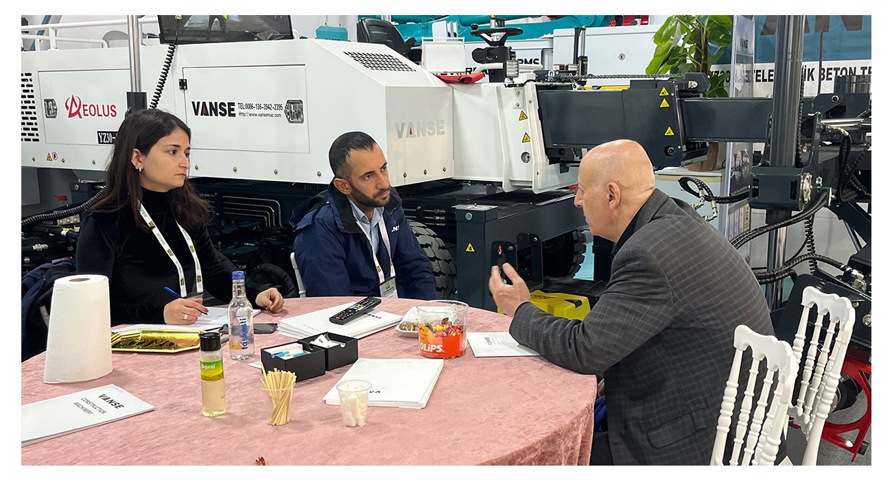Beton 2025 Exhibition in Turkey Came To A Successful Conclusion 4 Laser Screed for Concrete Floor