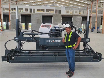 Laser leveling machine provides more accurate and efficient services for construction