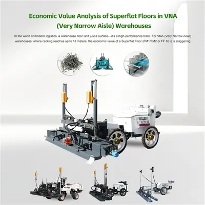 Economic Value Analysis of Superflat Floors in VNA (Very Narrow Aisle) Warehouses