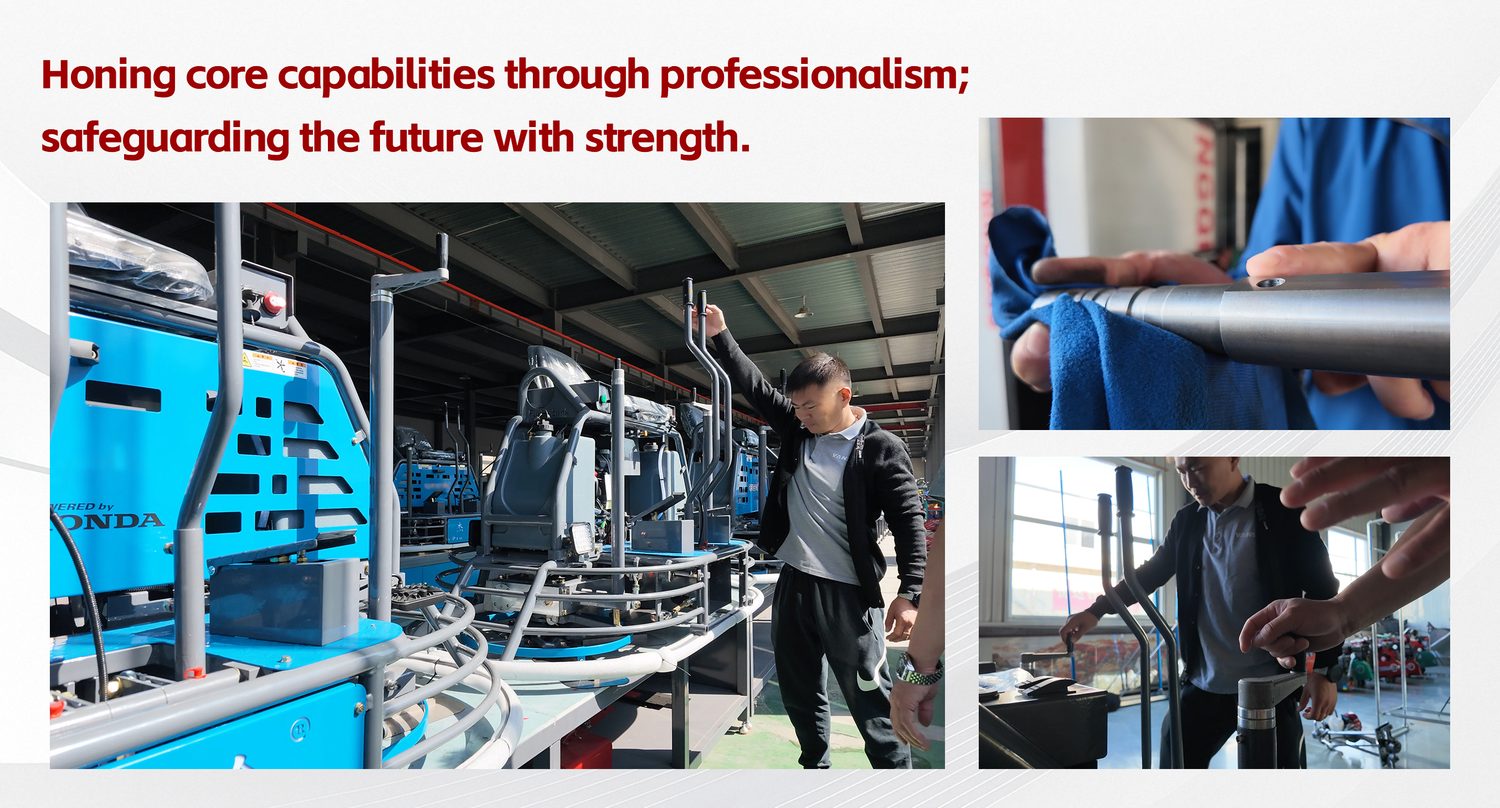 VANSE Sales Managers Participate in Power Trowel Product Training to Enhance Professional Expertise 1 新闻内页