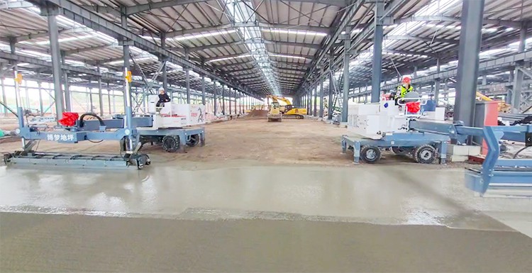 Concrete laser leveling machine use tips 1 07