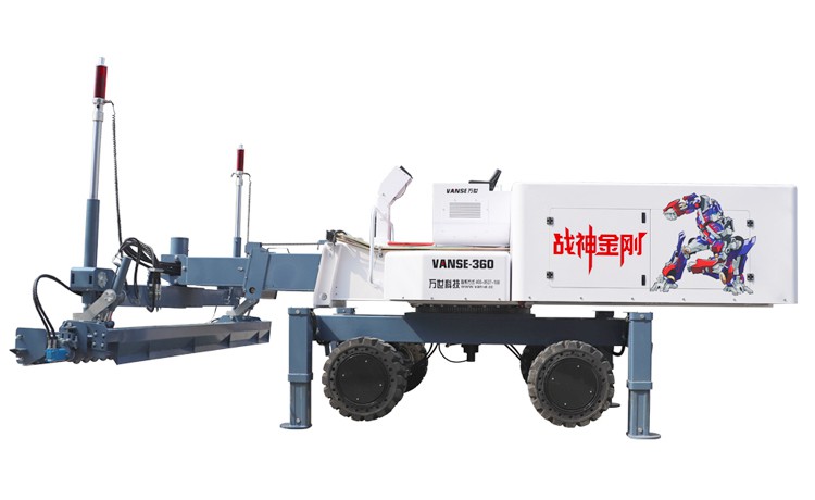 Concrete laser leveling machine use tips 2 08