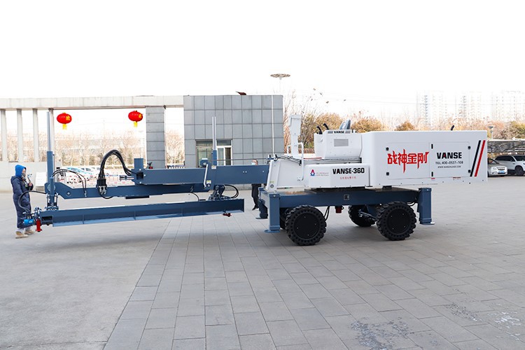 Why use a large laser leveling machine for construction? 3 6