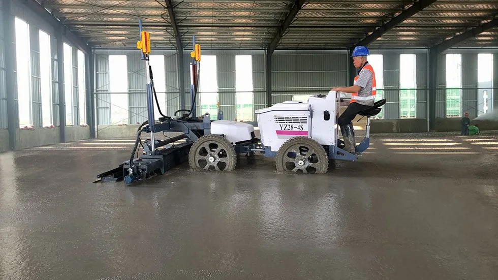 Laser leveling machine - four construction advantages 1 YZ28-4S 05