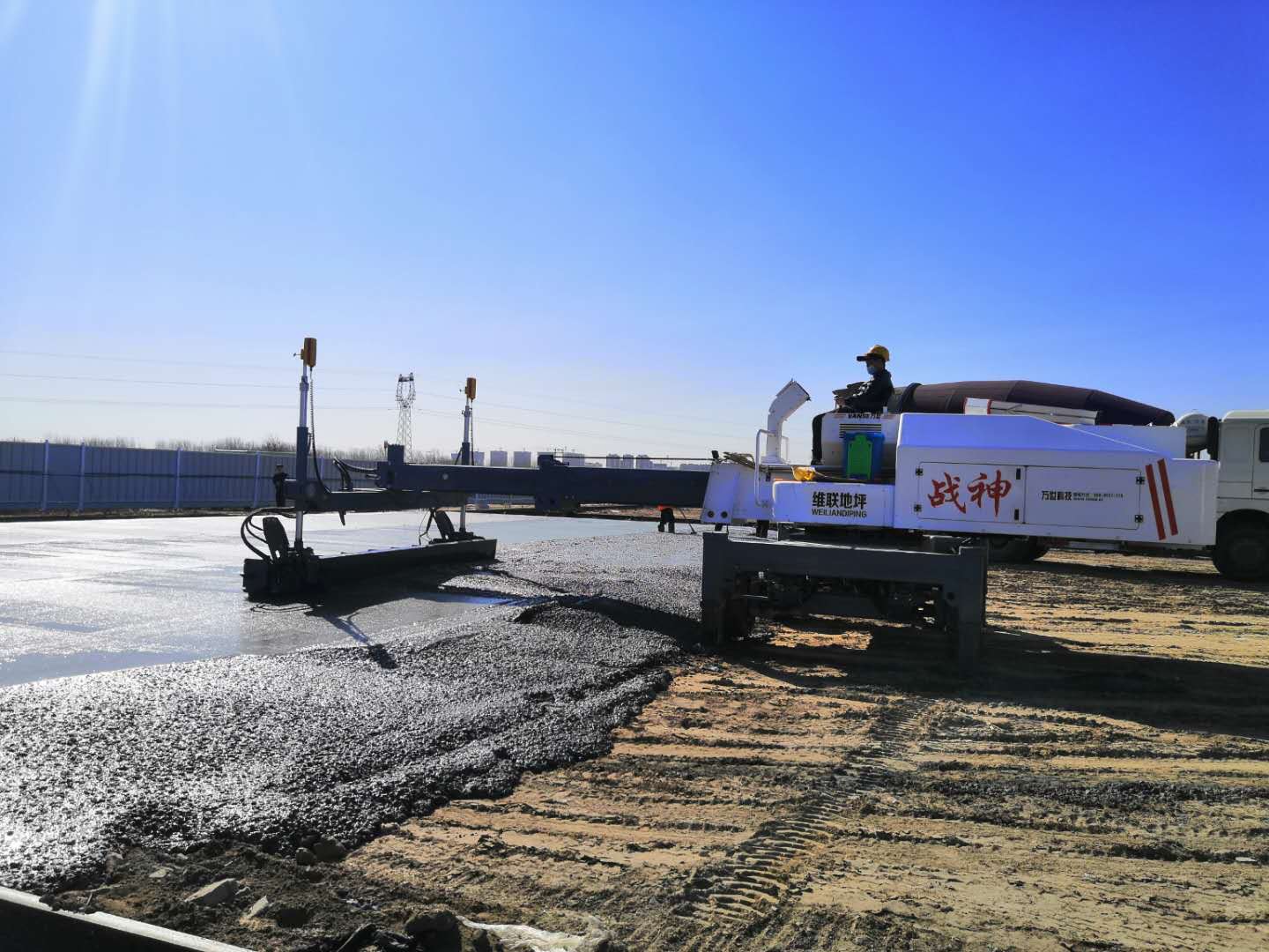 The 'beauty' work of the ground depends on the laser leveling machine (2) 1 info-1440-1080