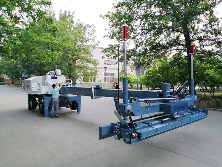 Construction technical requirements of concrete laser leveling machine 3 YZ40-4E 3
