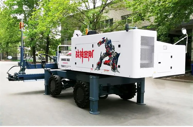 Construction technical requirements of concrete laser leveling machine 4 YZ40-4E03
