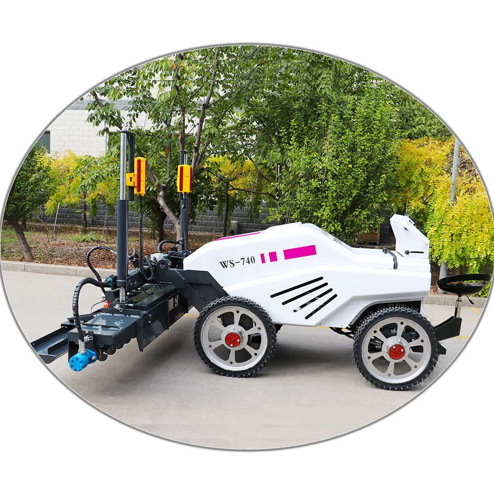 Why has the concrete laser leveling machine become the mainstream leveling equipment? 4 WS-740 1