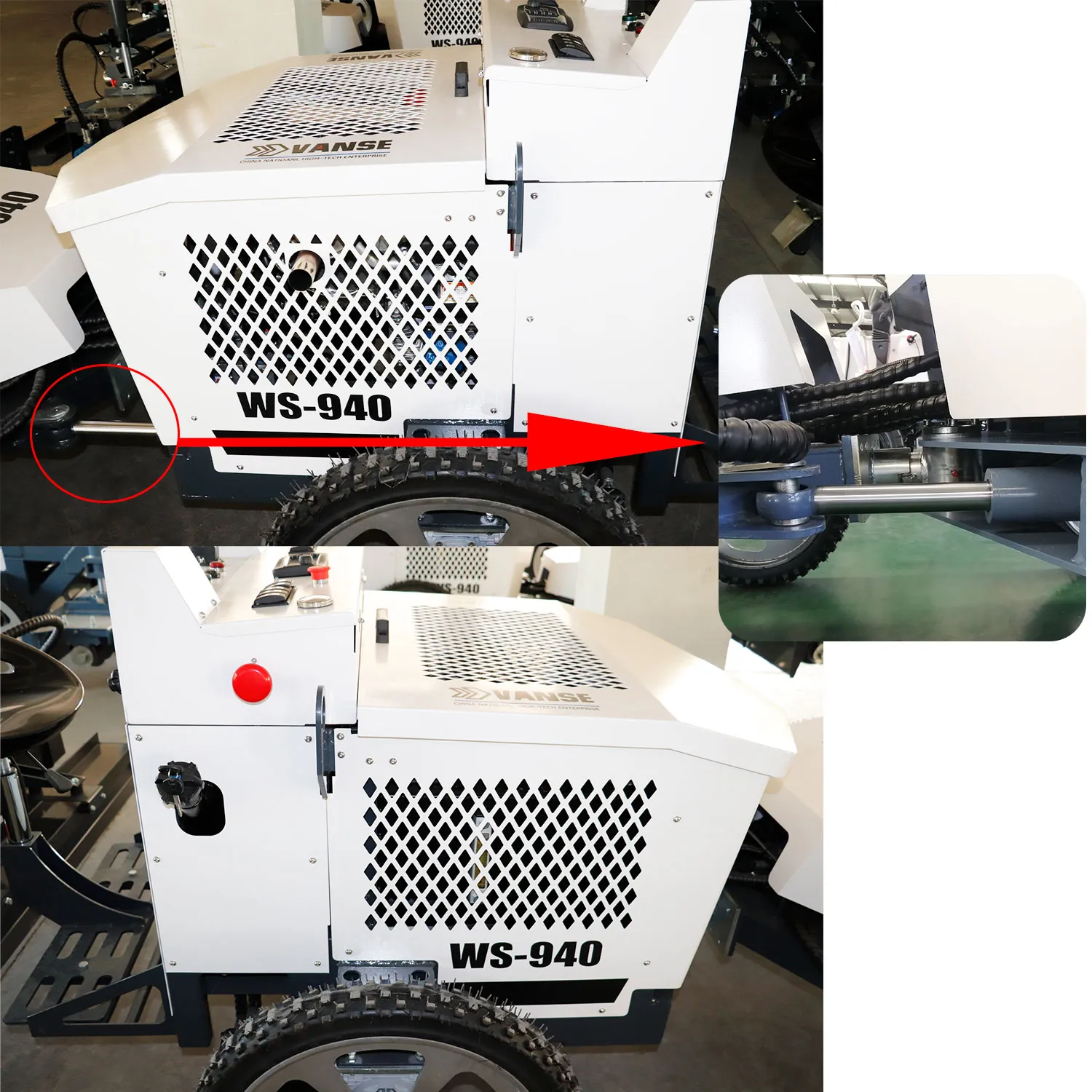 Laser leveling machine - instructions for use 2 WS-940 5