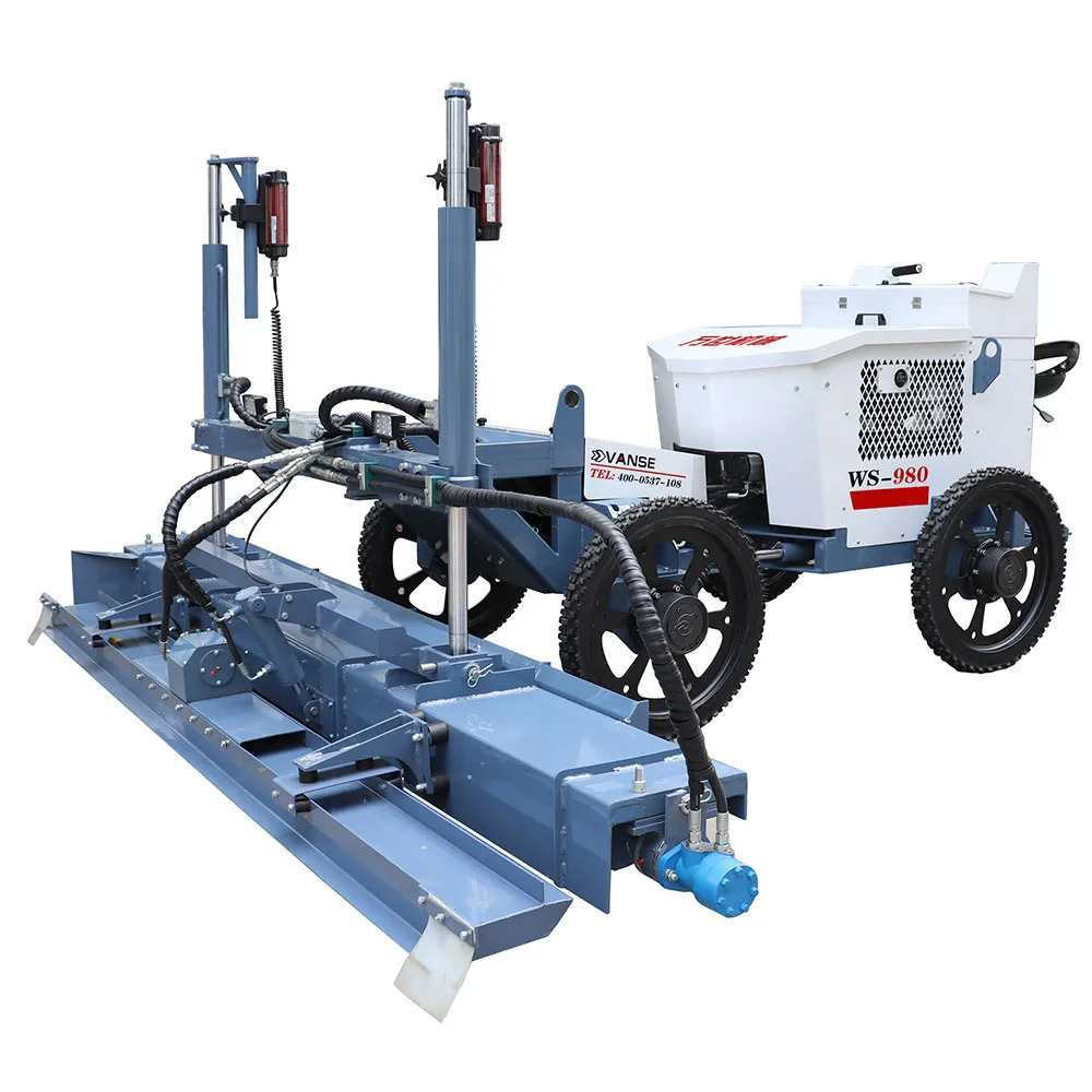 Use the concrete laser leveling machine to control the temperature! 1 WS-980