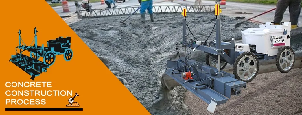 Small laser leveling machine pouring leveling construction and control matters 1 yz28-4s