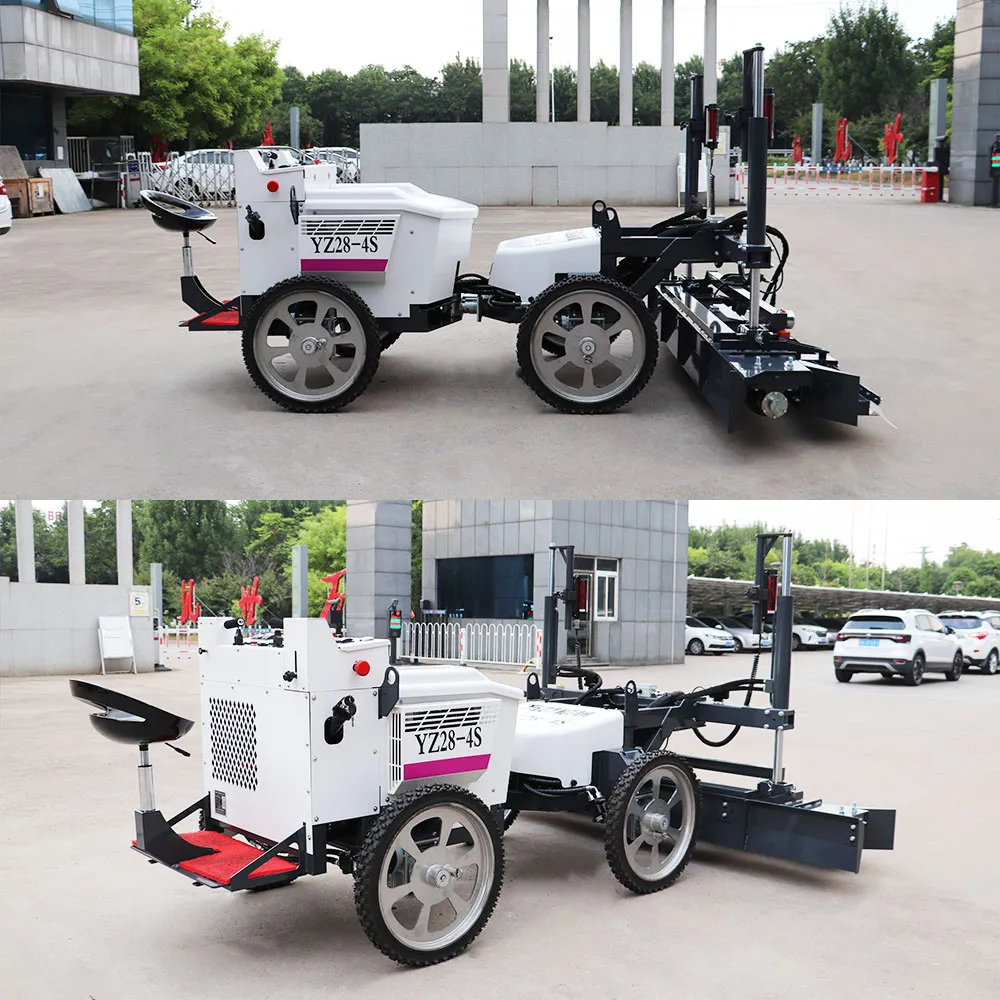 What is the future development of concrete laser leveling machines? 3 YZ28-4S 3