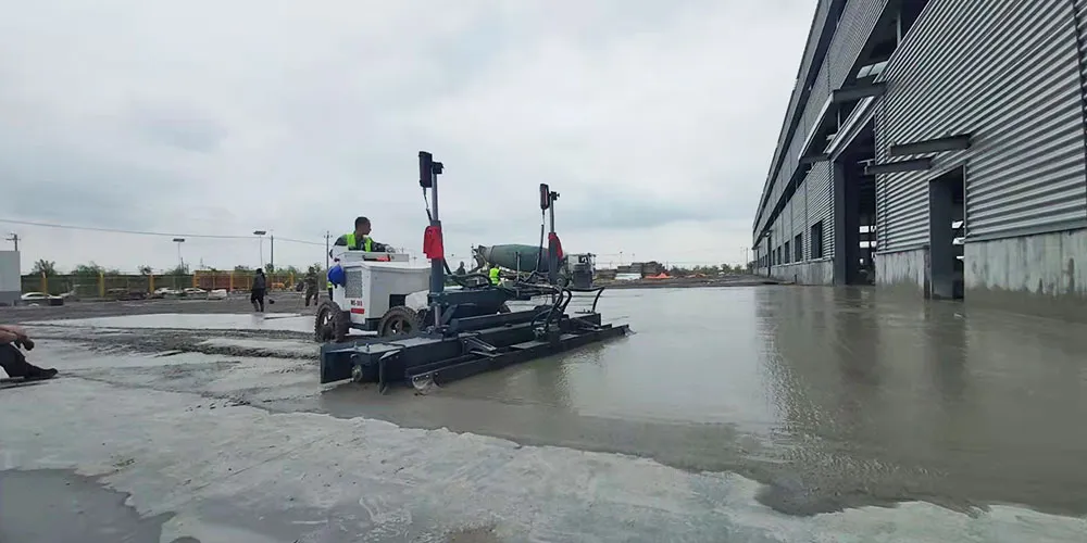Design and manufacture of concrete laser leveling machines 1 1