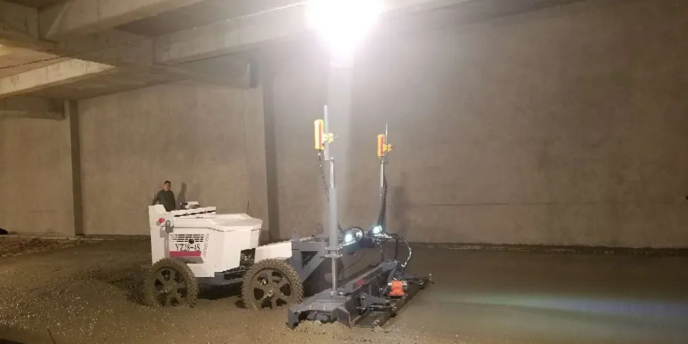 What are the market prospects & development trends of concrete laser leveling machines? 5 YZ28-4S construction site 7