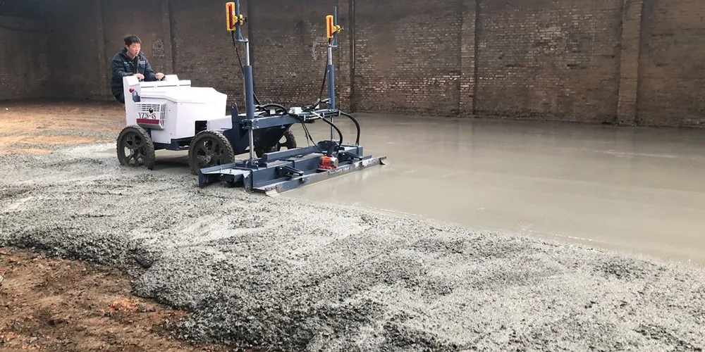 What are the market prospects & development trends of concrete laser leveling machines? 7 YZ28-4S construction site 9