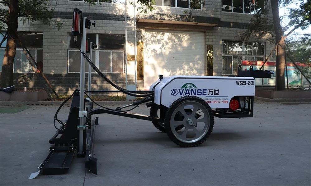 Construction conditions of concrete laser leveling machine under different environmental conditions 7 c