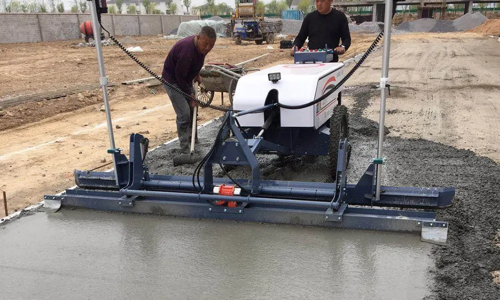 Construction quality control and management of concrete laser leveling machine 7 info-1000-600
