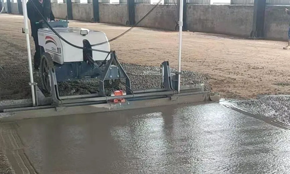 Construction quality control and management of concrete laser leveling machine 6 info-1000-600