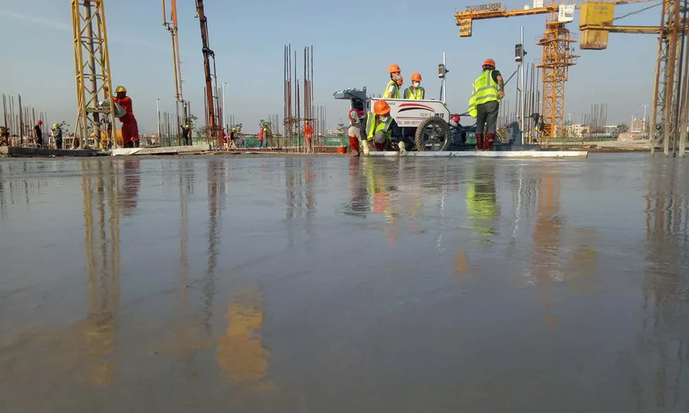 Construction quality control and management of concrete laser leveling machine 5 info-1000-600