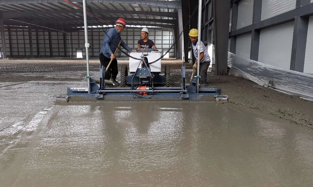 Construction quality control and management of concrete laser leveling machine 2 info-1000-600