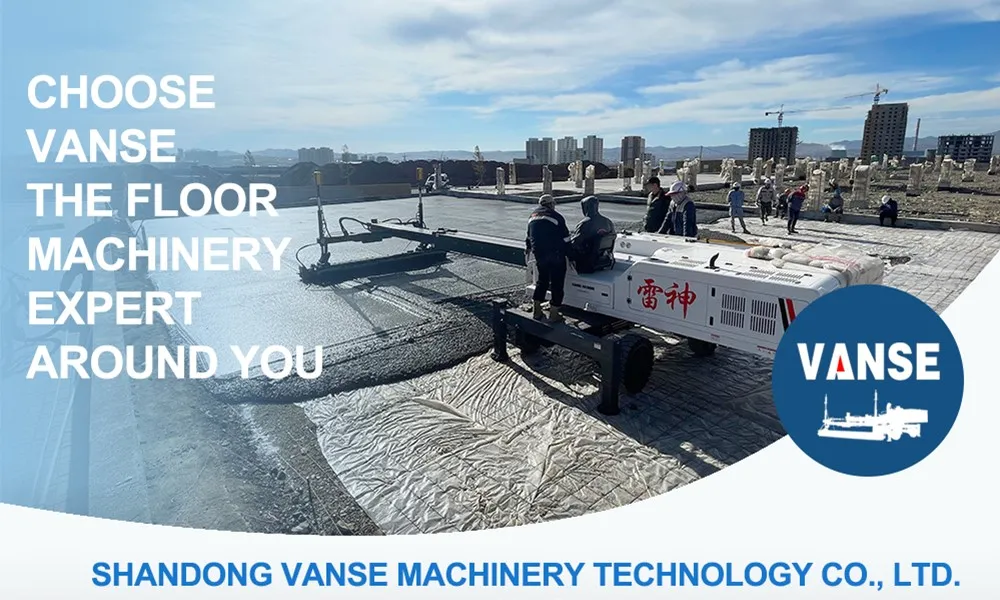 Construction quality control and management of concrete laser leveling machine 1 a