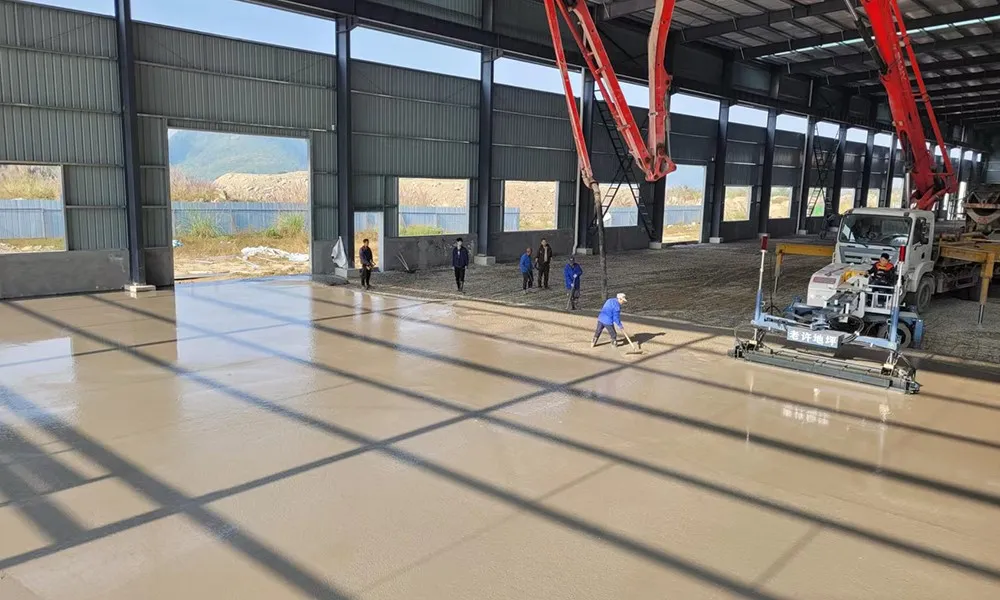 Construction quality control and management of concrete laser leveling machine 2 b