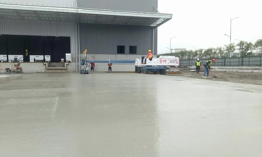 Construction quality control and management of concrete laser leveling machine 5 e