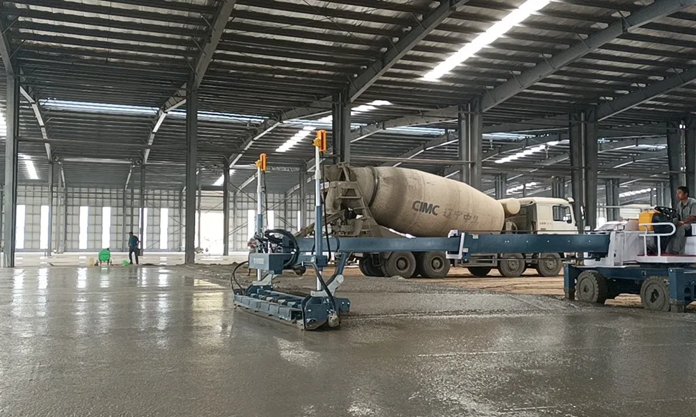Construction quality control and management of concrete laser leveling machine 6 f