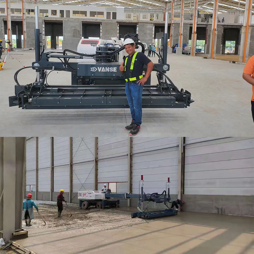 How to ensure that the flatness of the concrete floor meets the requirements? 1 YZ30-4E 6