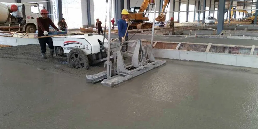 Concrete laser leveling machine: Save labor & money and shorten the construction period! 1 a