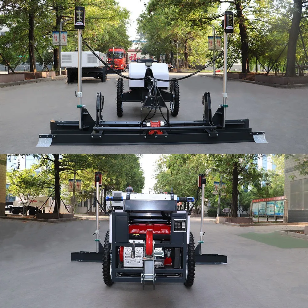 The magic weapon for large-area floor construction—concrete laser leveling machine 1 WS25-2 2