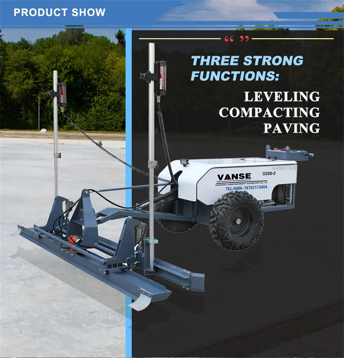 Repair And Maintenance Methods Of Concrete Laser Leveling Machine (1) 1 DZ30-201