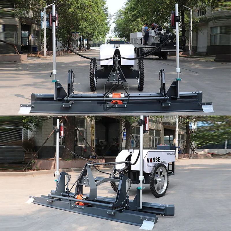 How to evaluate & deal with potential risks of laser leveling machines and pavers during construction? 1 0-DZ30-2-- 3