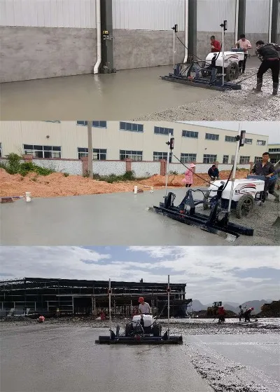 What safety precautions should be taken when maintaining the concrete laser leveling machine? 4 4