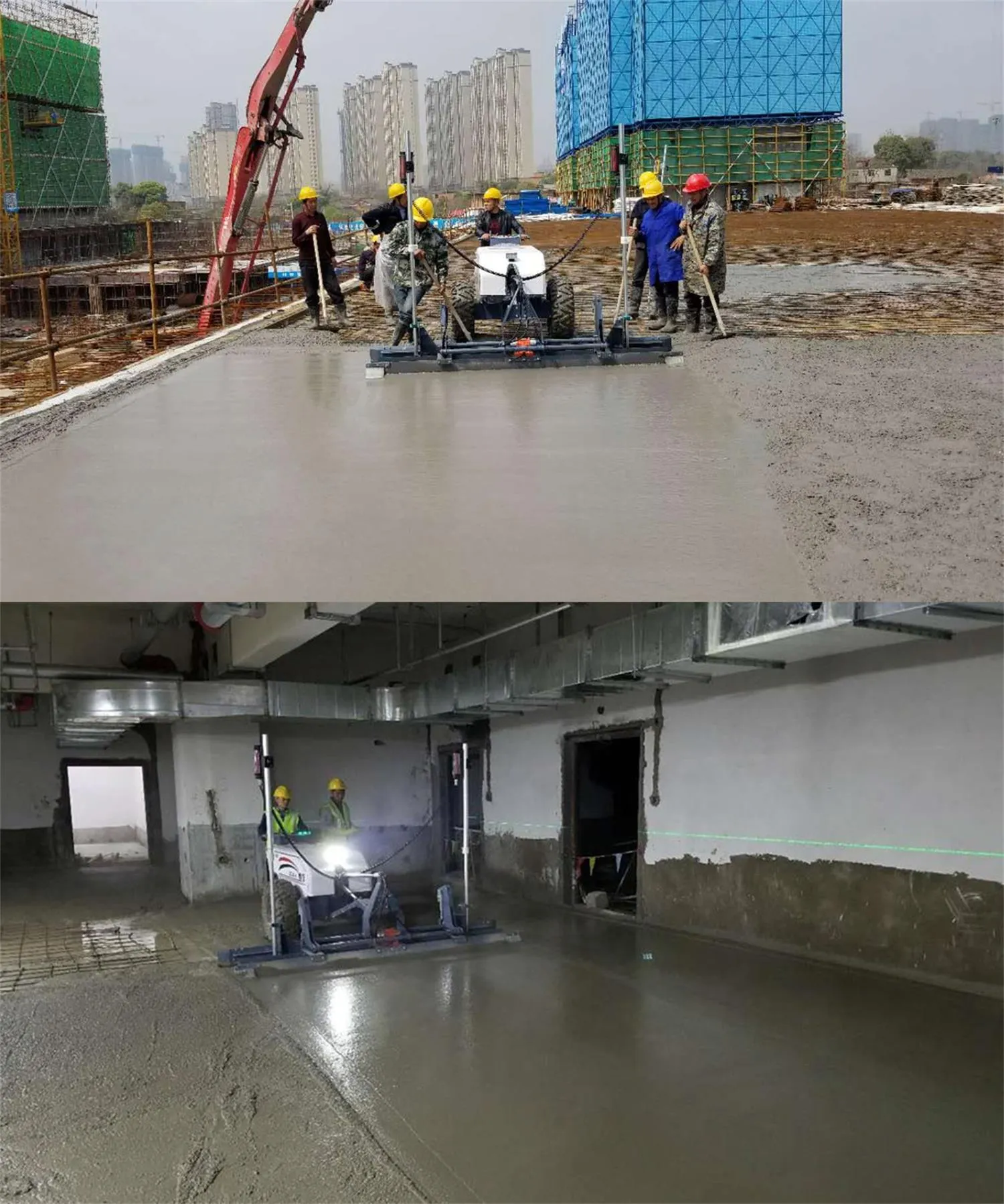How does concrete laser leveling technology ensure construction safety? 7 6