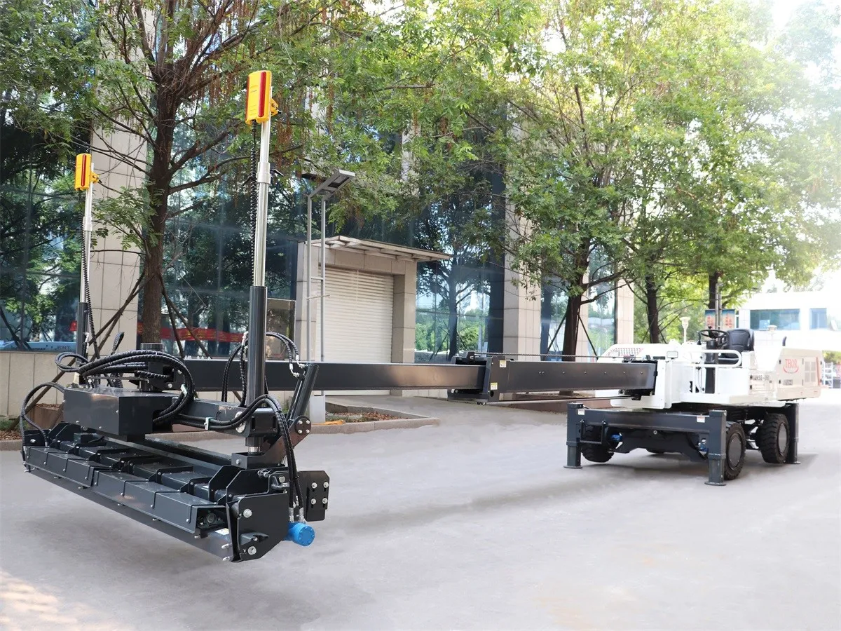 Laser leveling machine manufacturers talk about: New technology of large-area floor leveling construction 1 1