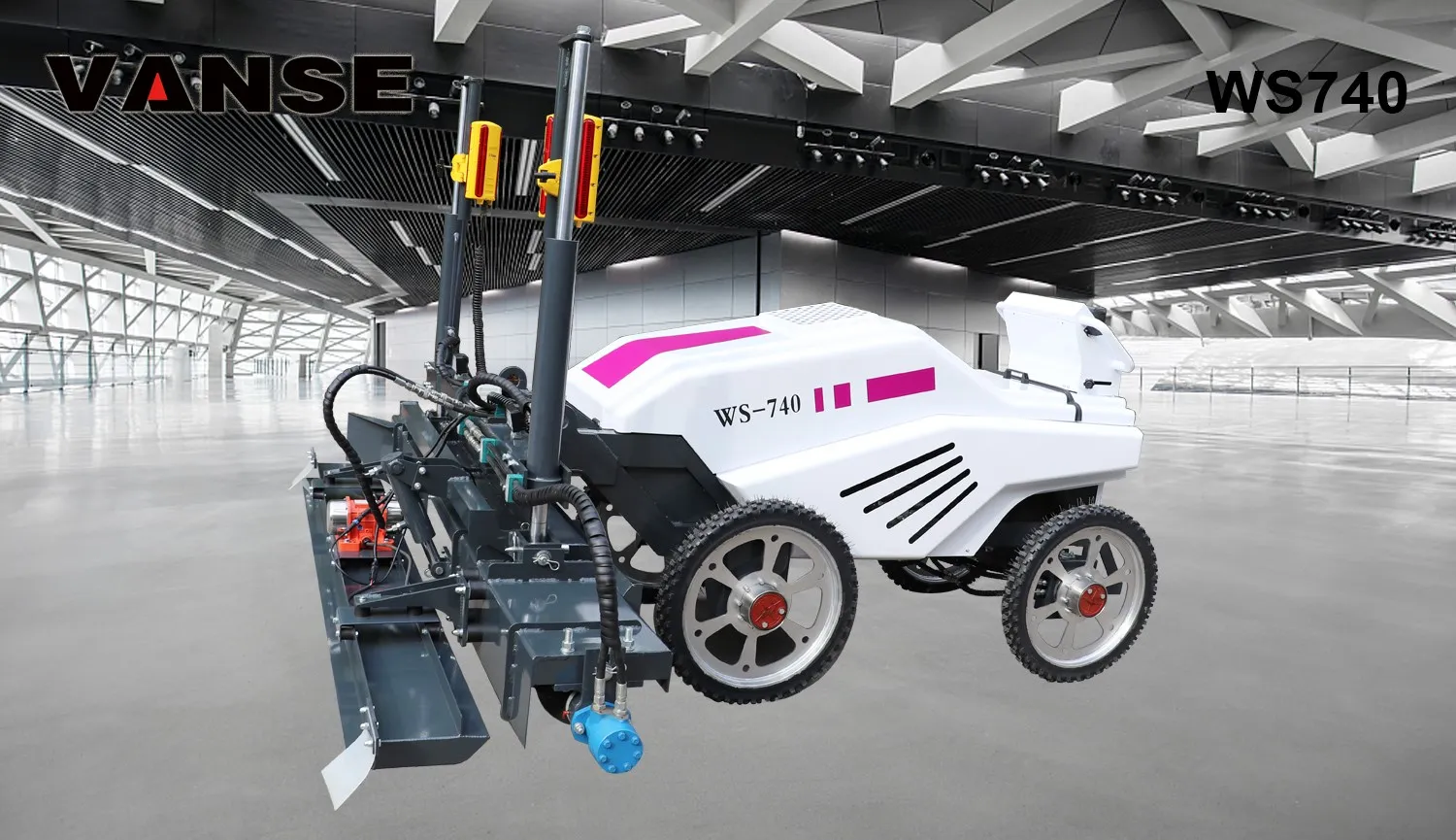 How to prevent the concrete laser leveling machine from rusting? Full text analysis 1 VANSE-WS740-1