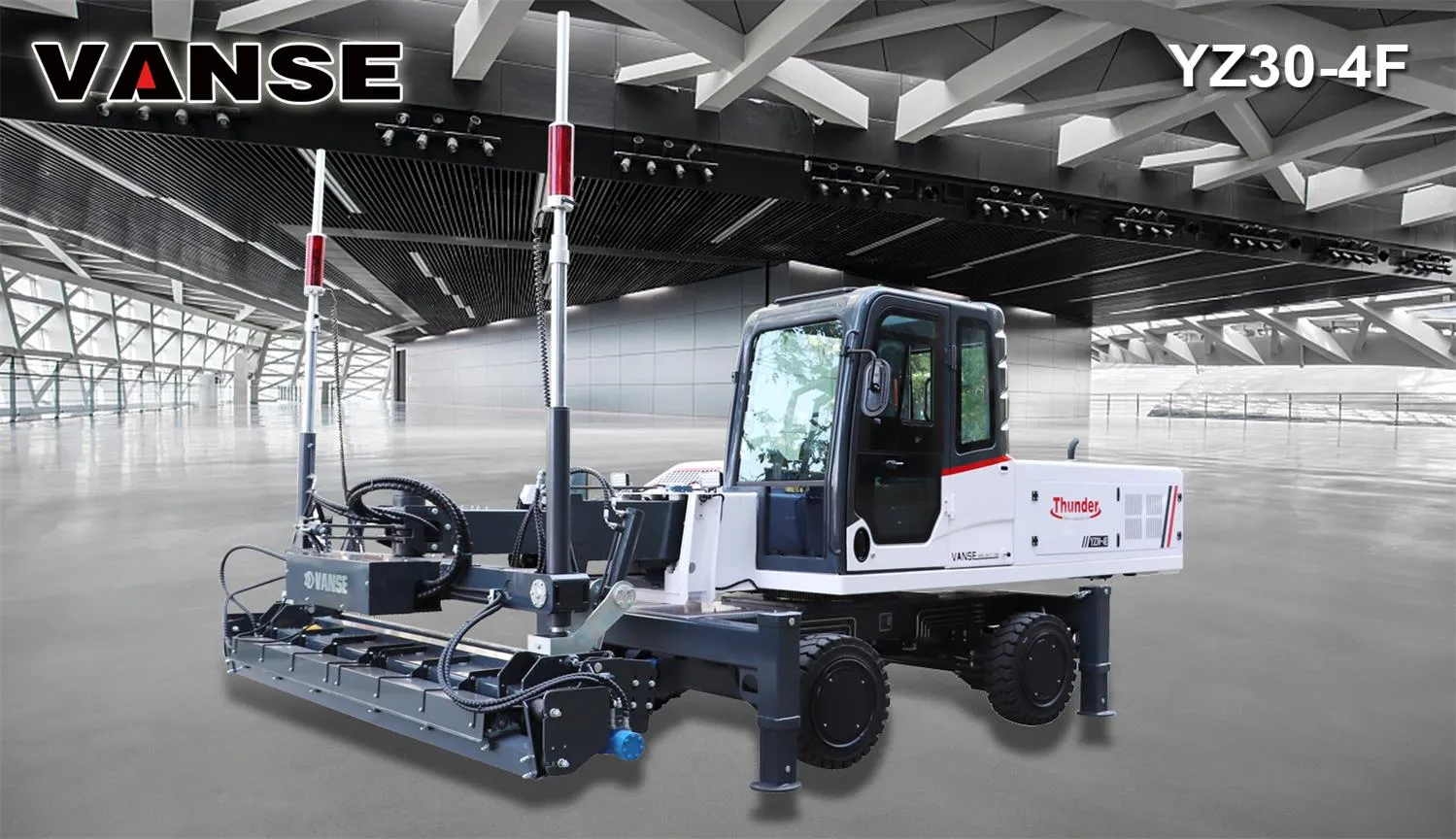 Teach you a few tricks to increase the service life of the laser leveling machine 1 VANSE YZ30-4F concrete laser leveling machine