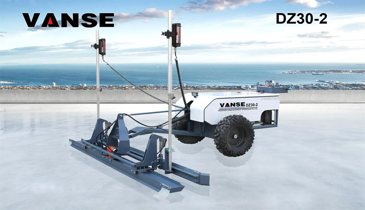 Compared with manual construction, laser leveling machine has obvious advantages 1 concrete-laser-leveling-machine