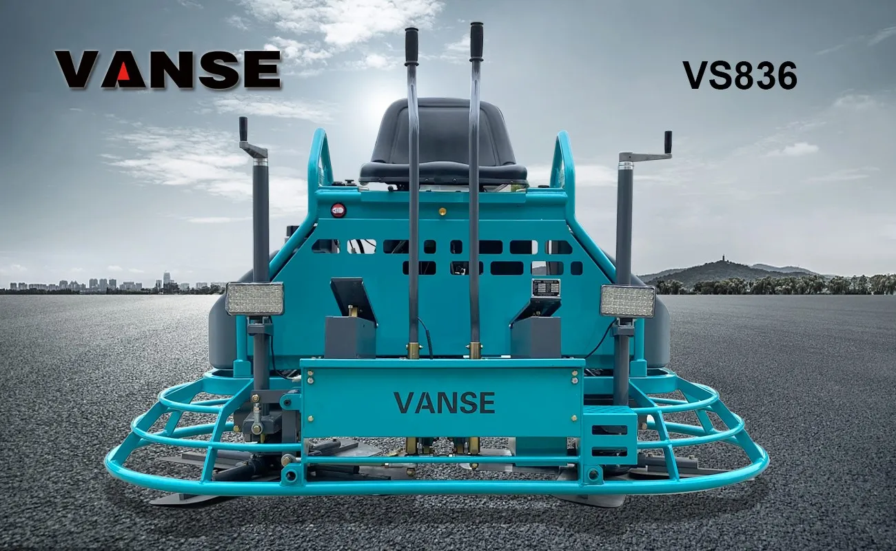 Concrete finishing-trowel machine 1 VANSE VS836 concrete power trowel machine