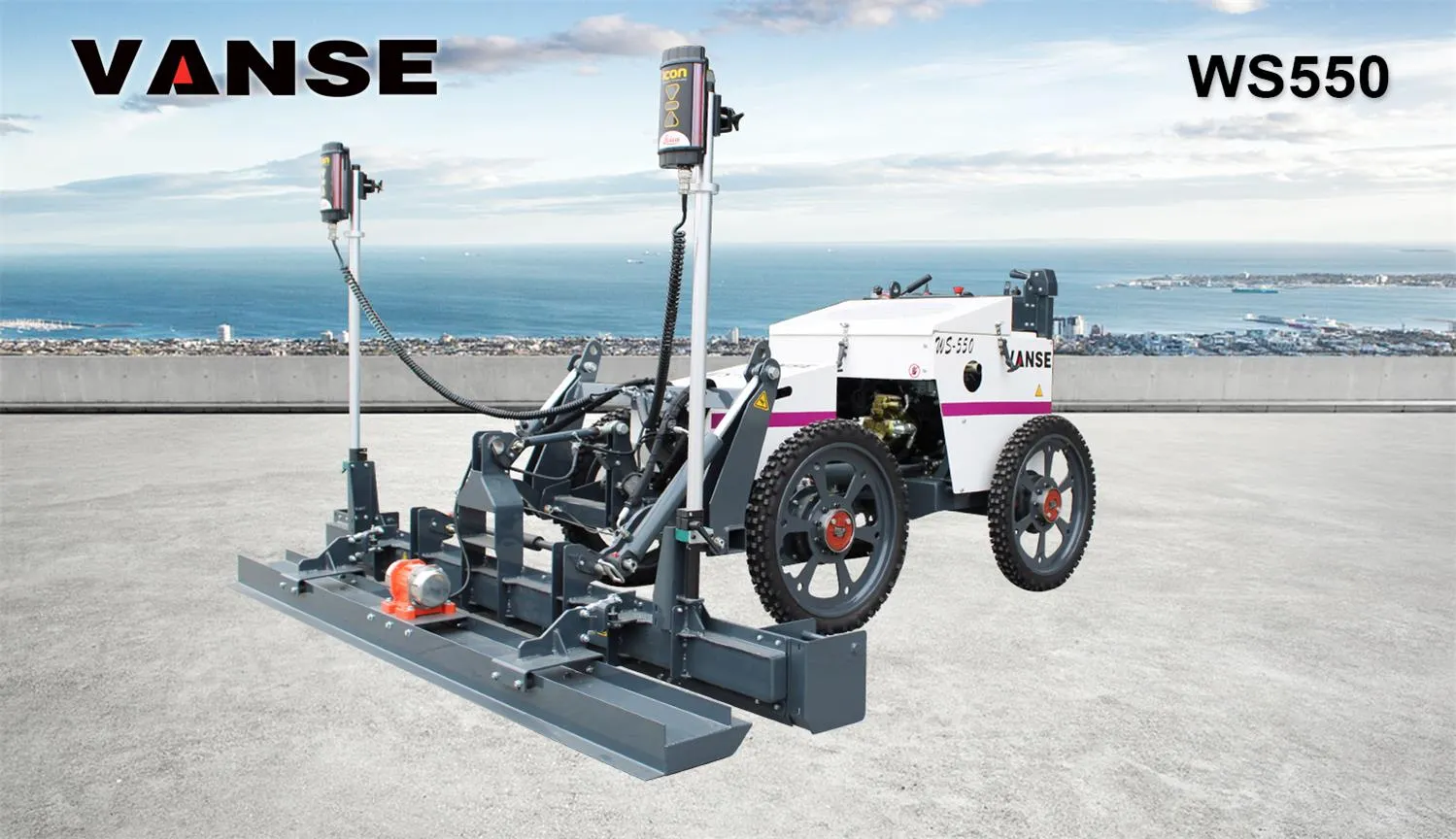 VANSE WS550 concrete laser leveling machine