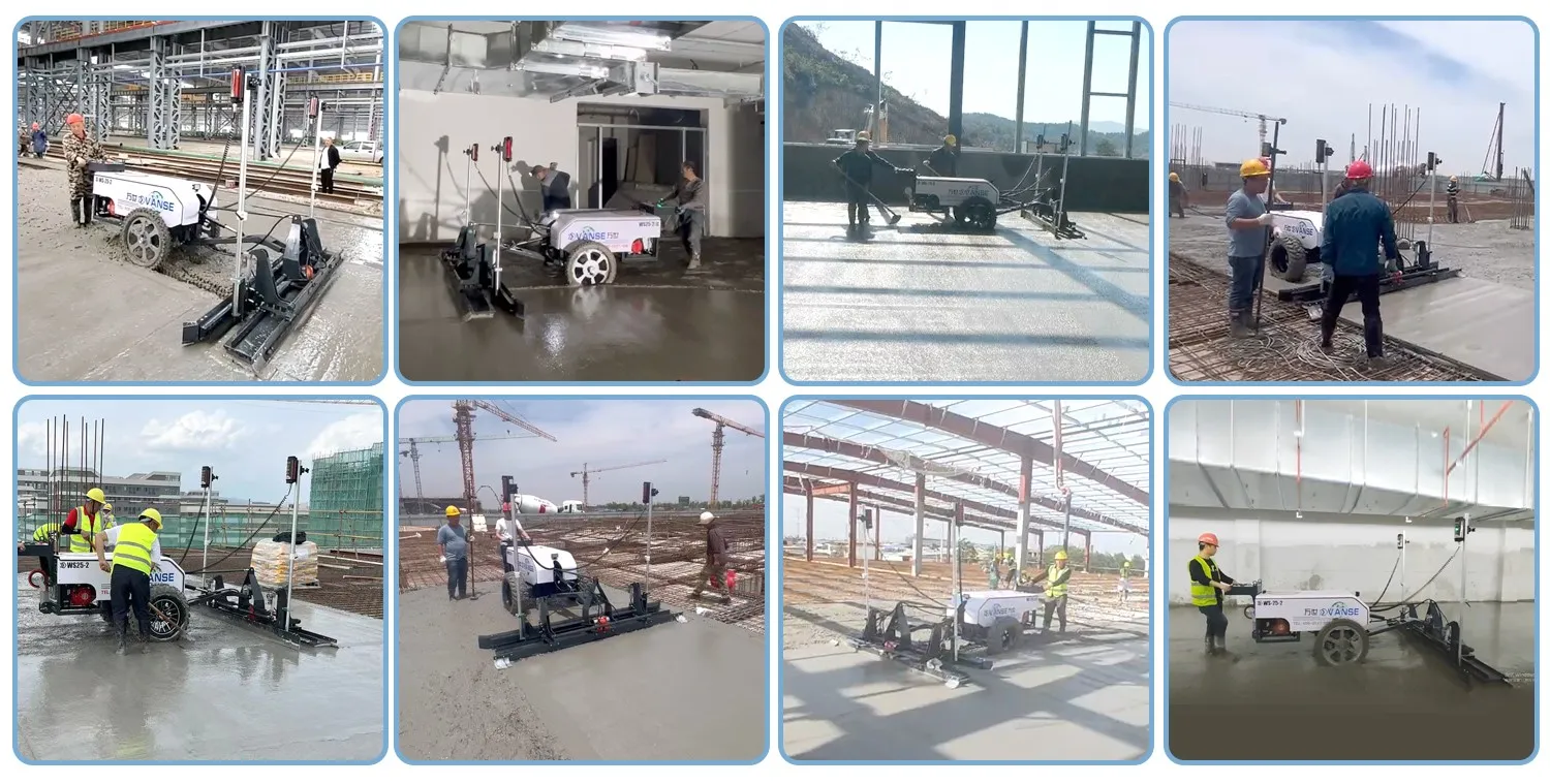 What factor affect the elevation accuracy of the concrete laser leveling machine? 3 VANSE WS25 concrete laser leveler