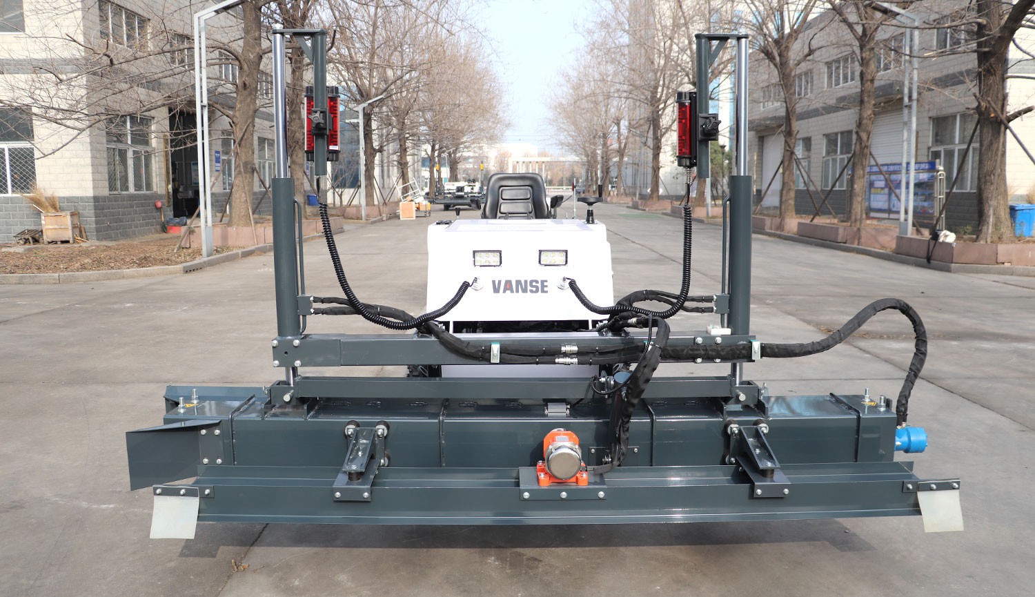 What problems will be caused by unstable installation of the laser transmitter of the concrete laser leveling machine? 2 vanse concrete laser floor leveling machine