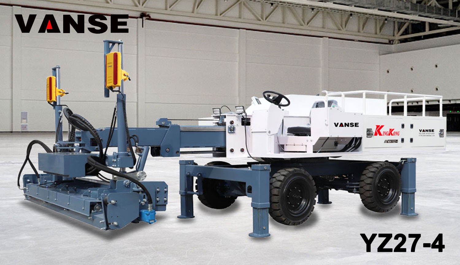 What are the precautions for daily maintenance and care of concrete laser leveling machines? 1 VANSE-YZ27-4-concrete-laser-leveling-machine