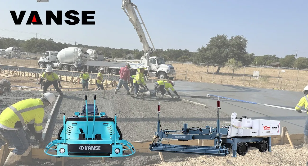 Specific operating steps of concrete laser leveling machine and trowel machine 1 Specific operating steps of concrete laser leveling machine and power trowel machine